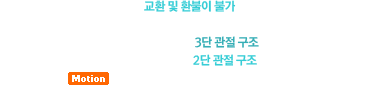 고객 맞춤 상품(Trinity)의 경우, 교환 및 환불이 불가 하오니 신중한 구매 바랍니다. amuleto는 헤드, 미들, 베이스가 움직이는 3단관절 구조 입니다. amuleto mini는 헤드, 베이스가 움직이는 2단관절 구조 입니다. 상품페이지의 “motion”을 통하여 동작성을 확인해 주시기 바랍니다.